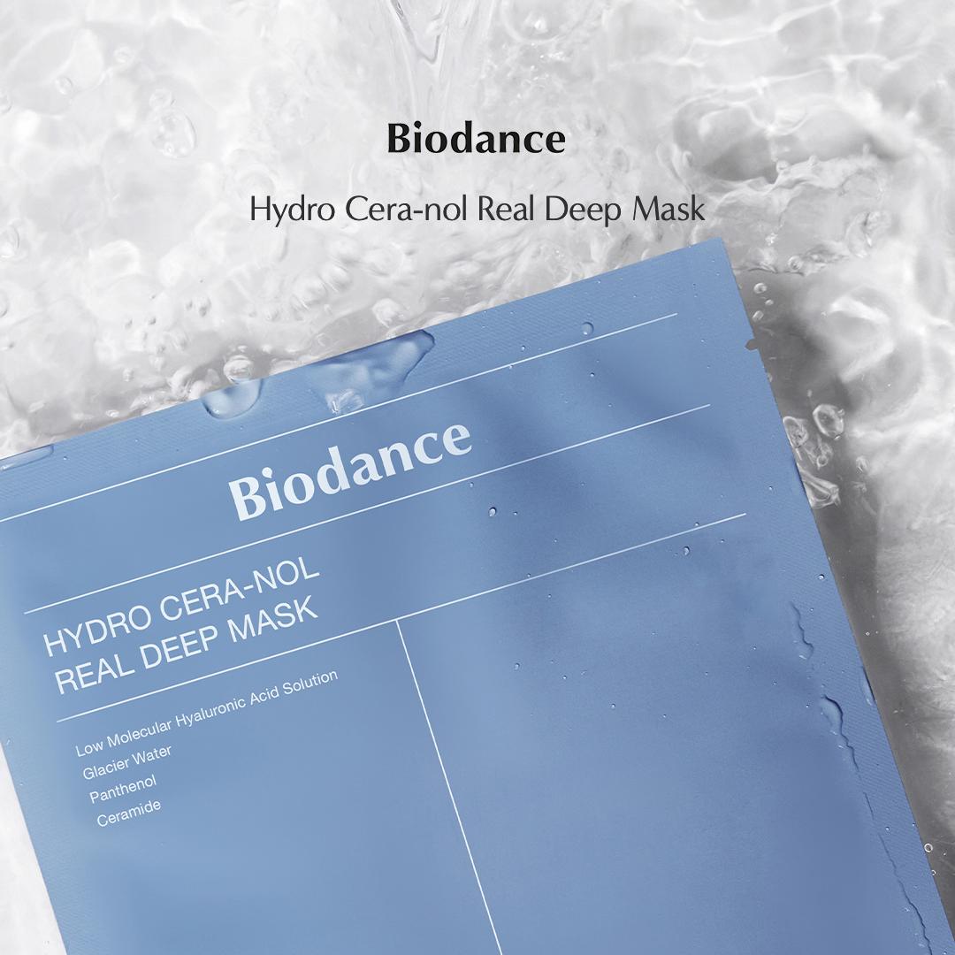 Biodance フェイスマスク 4種 30枚セット BIODANCE Hydro Cera-Nol Real Deep Mask Sheet 4P | OLIVE YOUNG Global